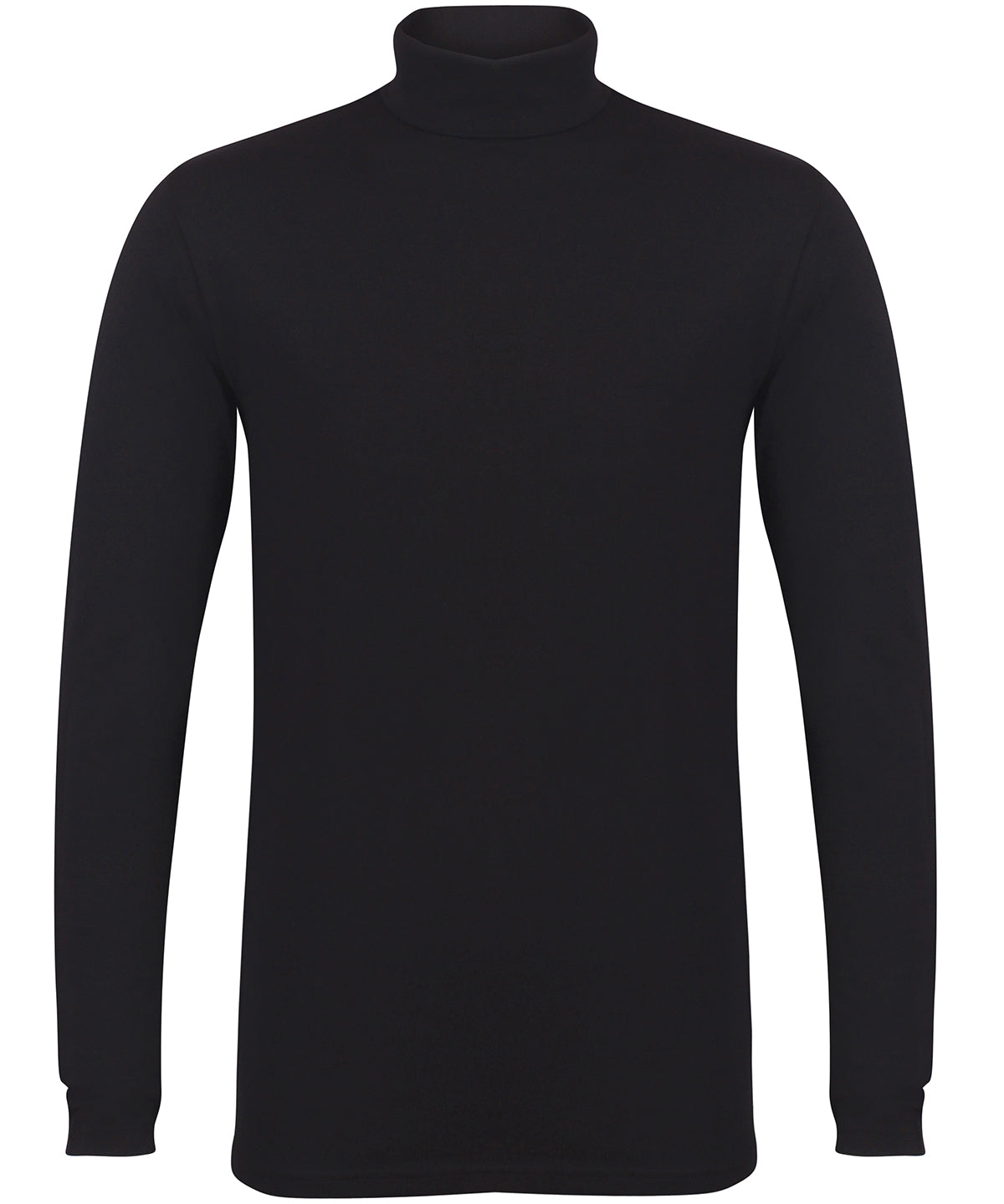 Feel good roll neck top | Black