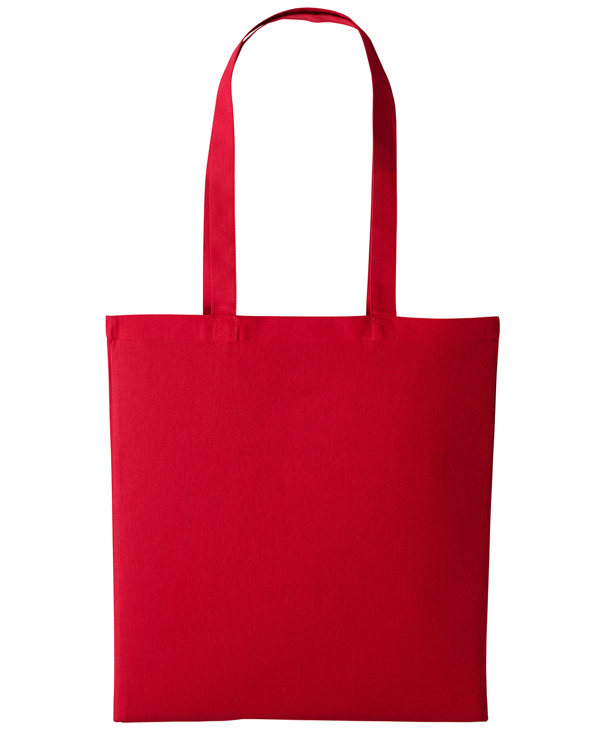 Cotton shopper long handle | fire red (red)