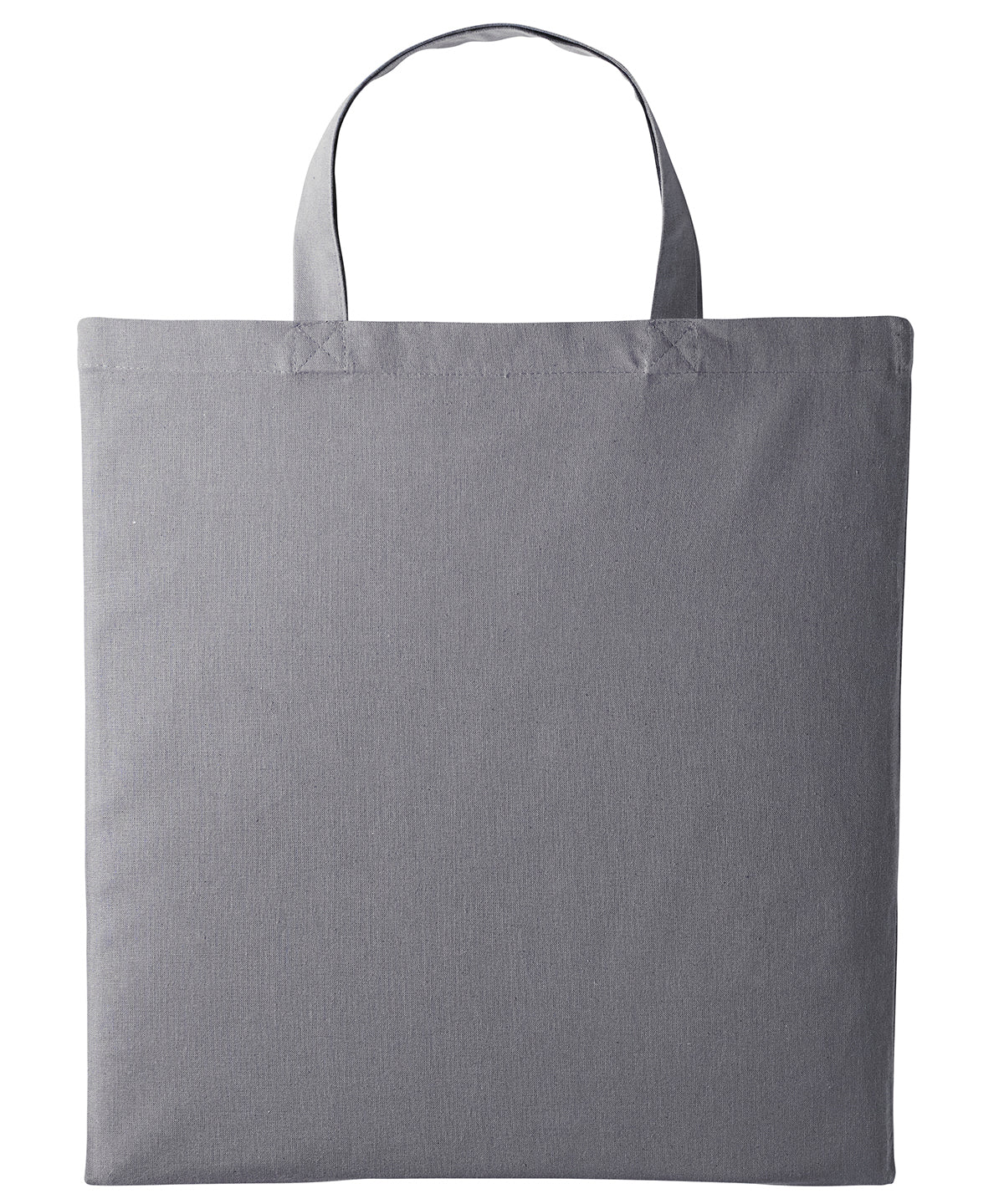 Cotton shopper short handle | slate light grey