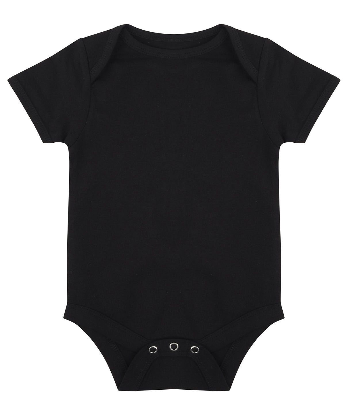 Essential short-sleeved bodysuit | black