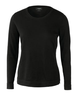 Womens Brighton  elegant round neck | black