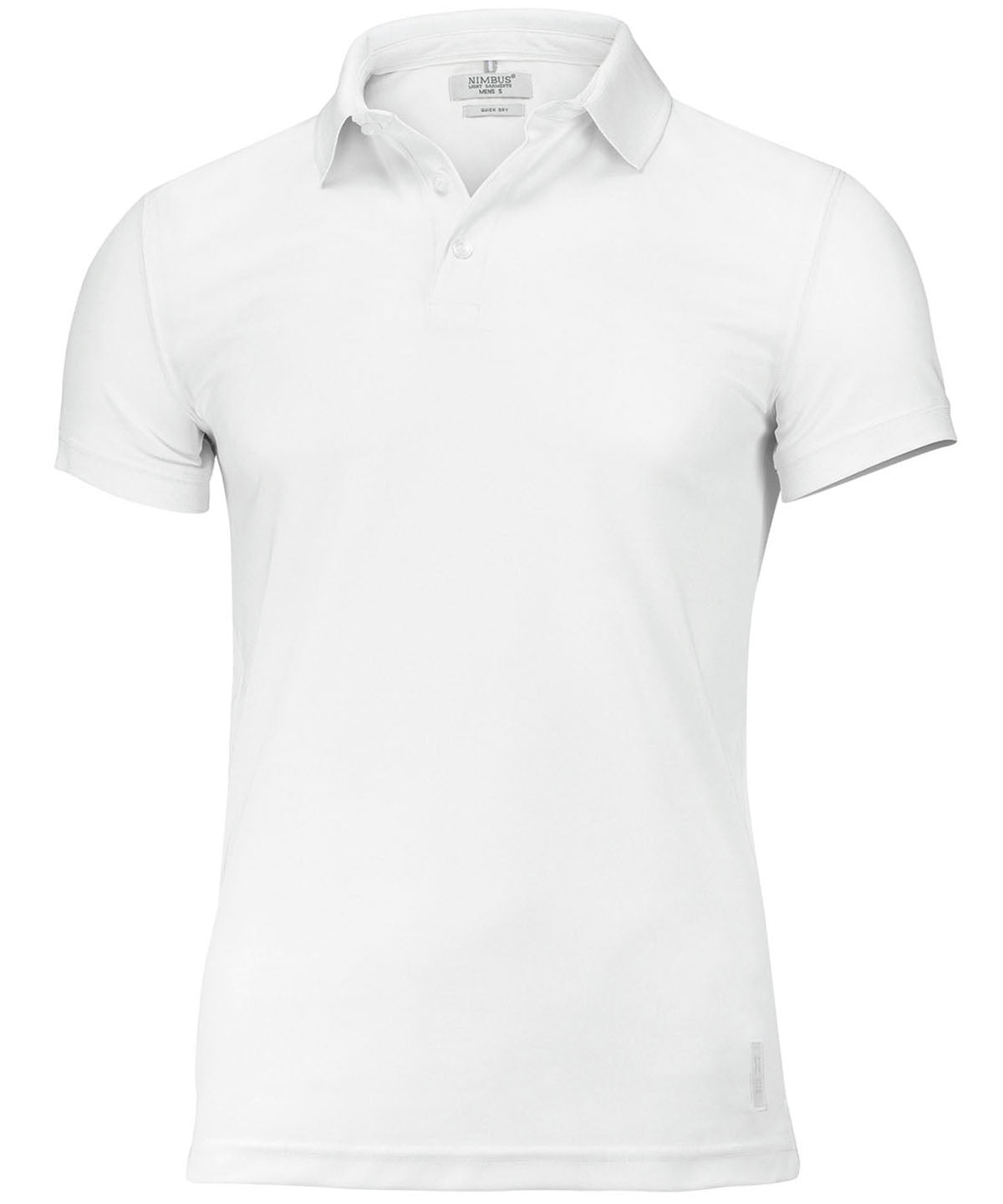 Clearwater  quick-dry performance polo | white