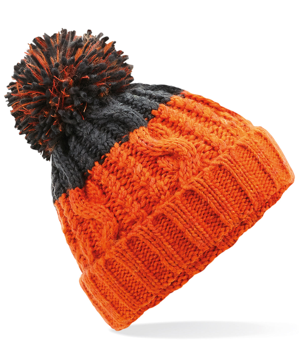 Apres beanie | Orange/Graphite Grey