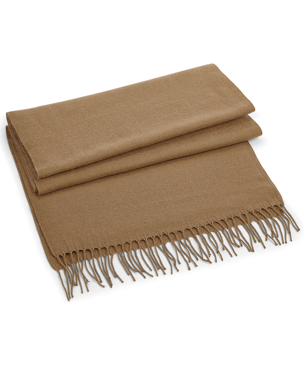 Classic woven scarf | biscuit
