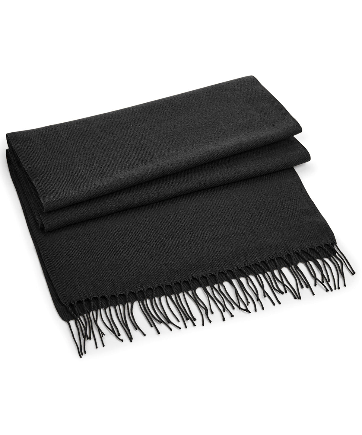 Classic woven scarf | black