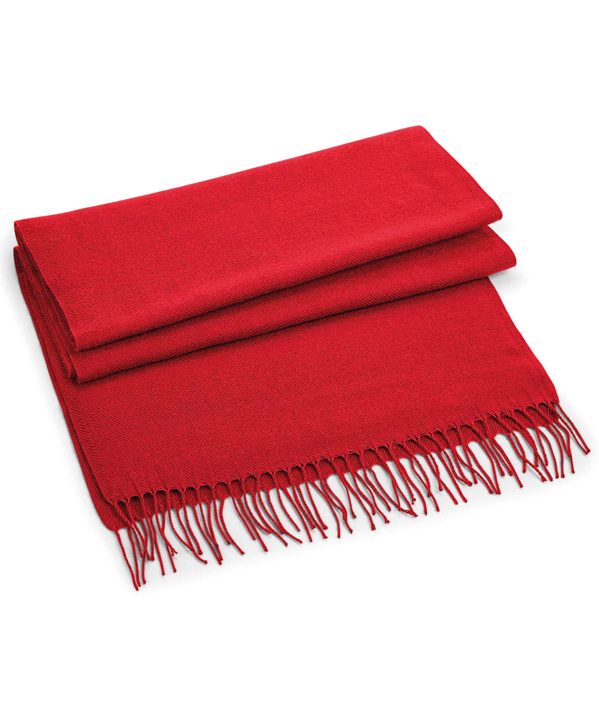Classic woven scarf | classic red