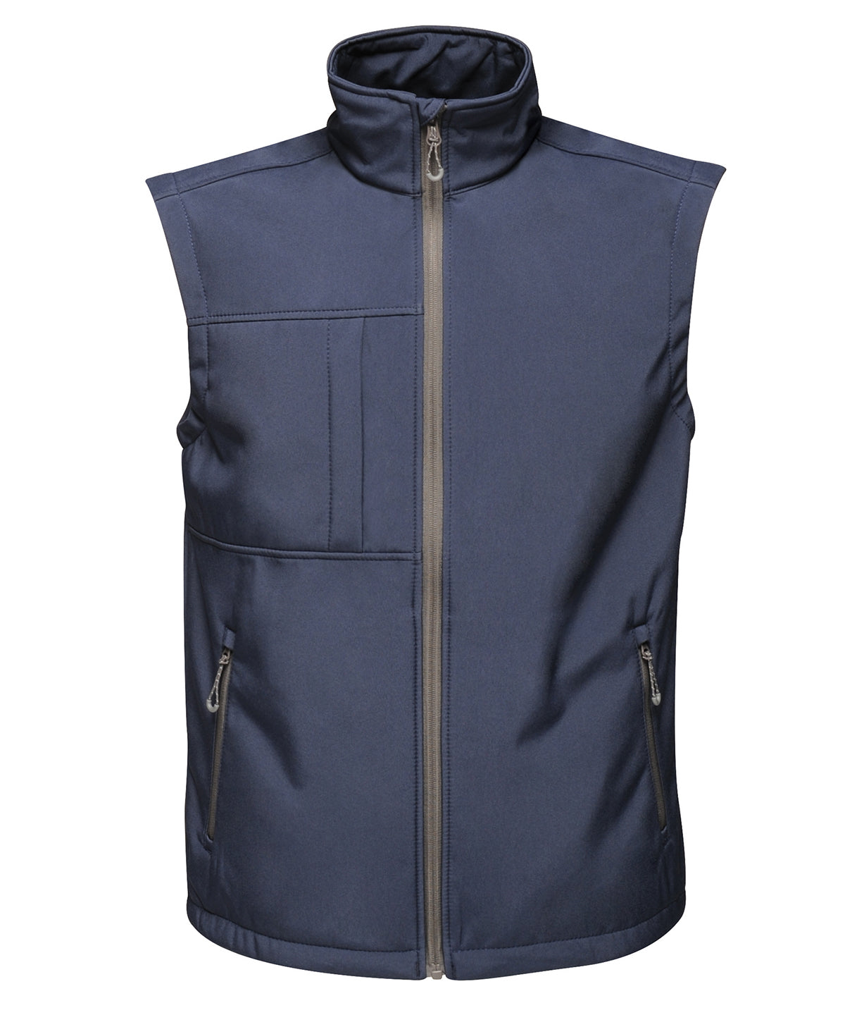 Octagon 3-layer bodywarmer | navy/seal grey