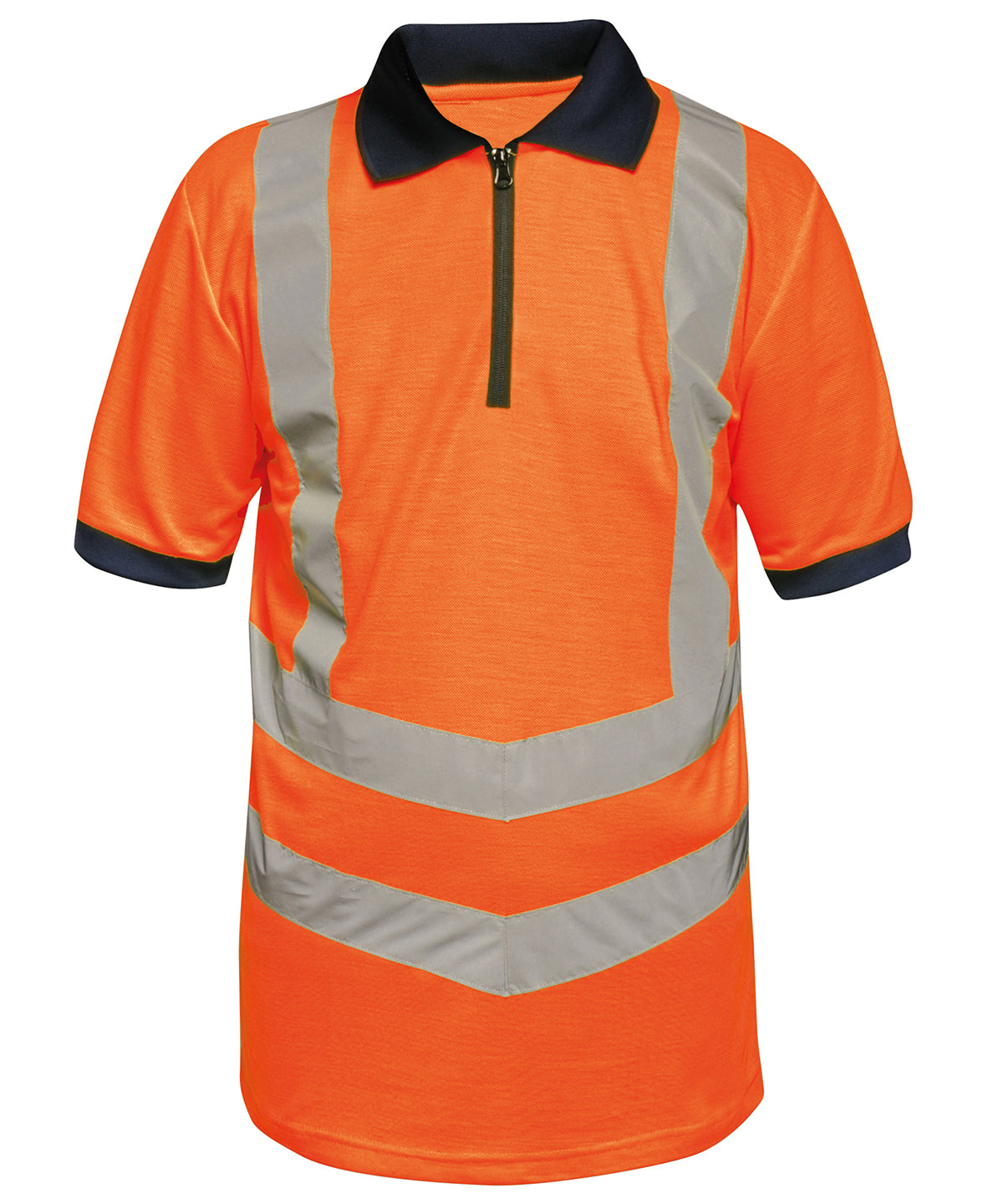 Hi-vis pro polo | orange/navy
