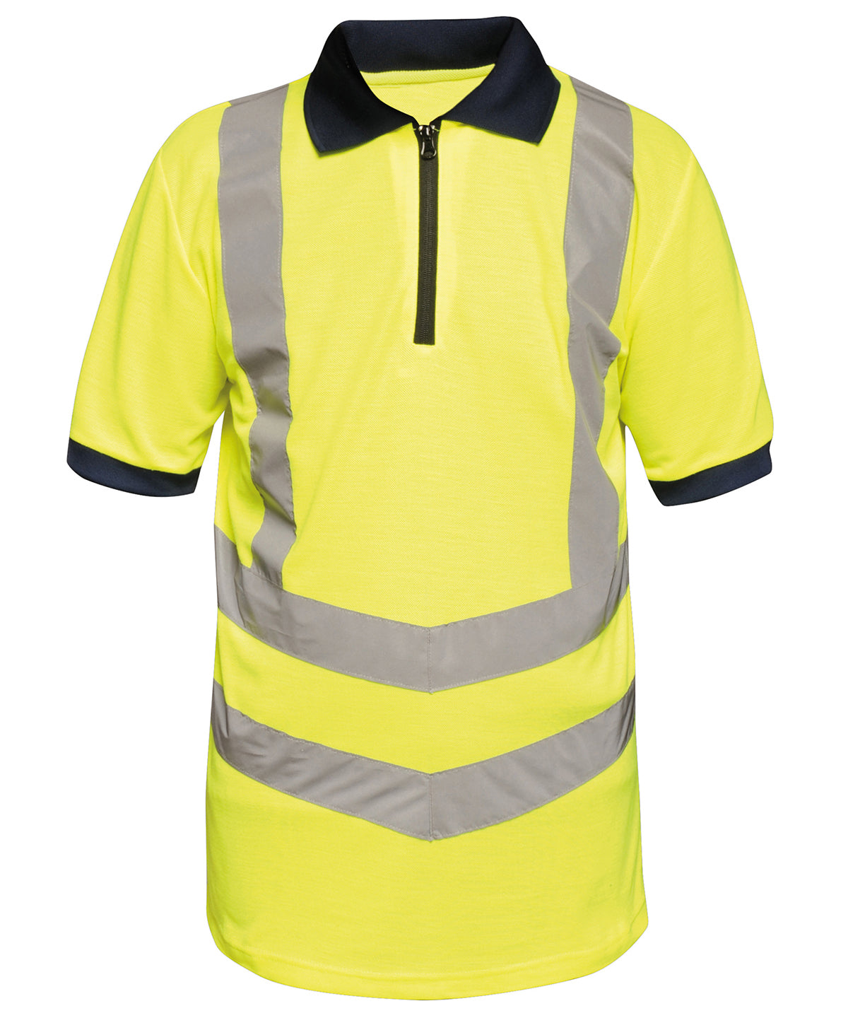 Hi-vis pro polo | yellow/navy