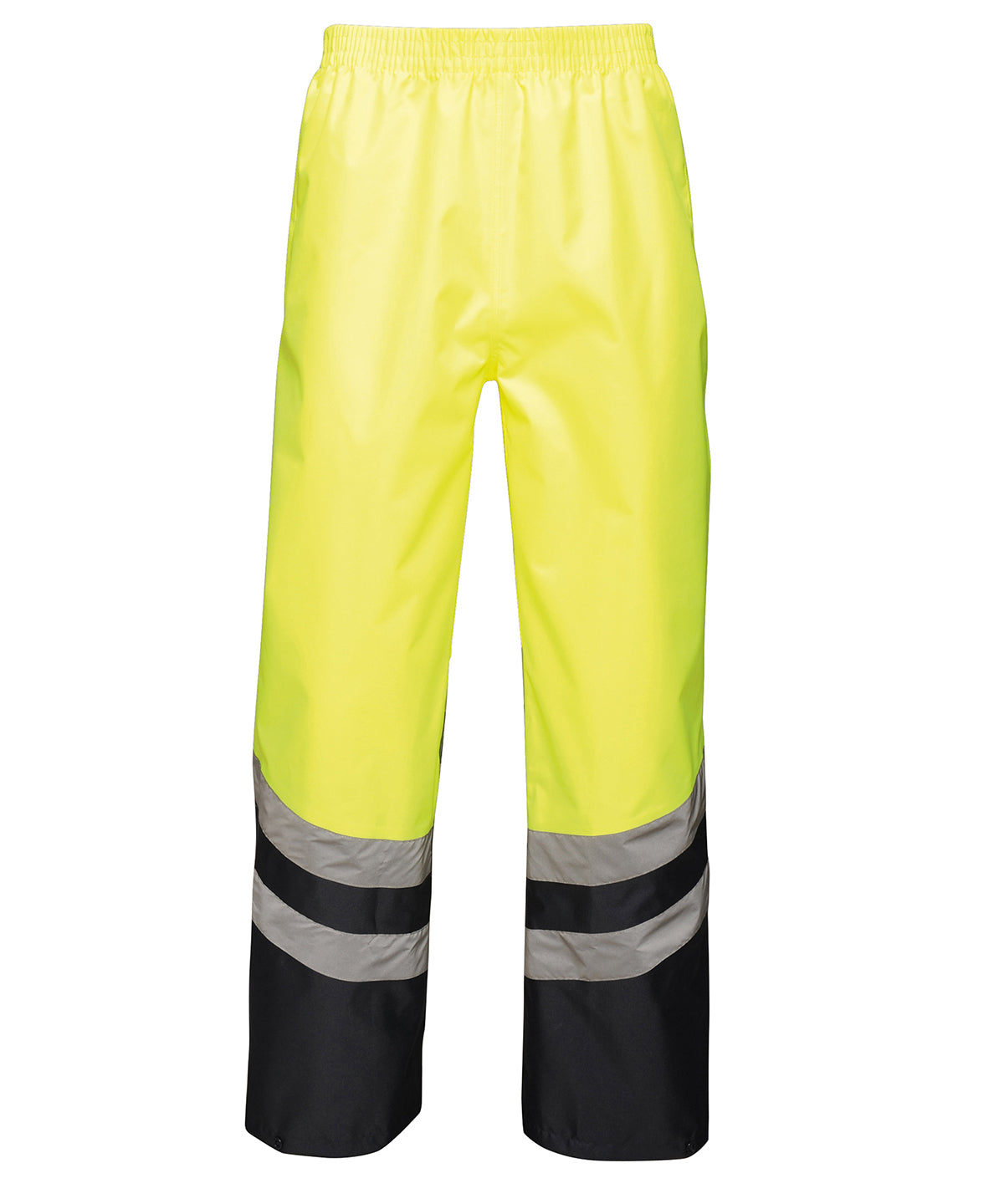 Hi-vis pro overtrousers | Yellow/Navy