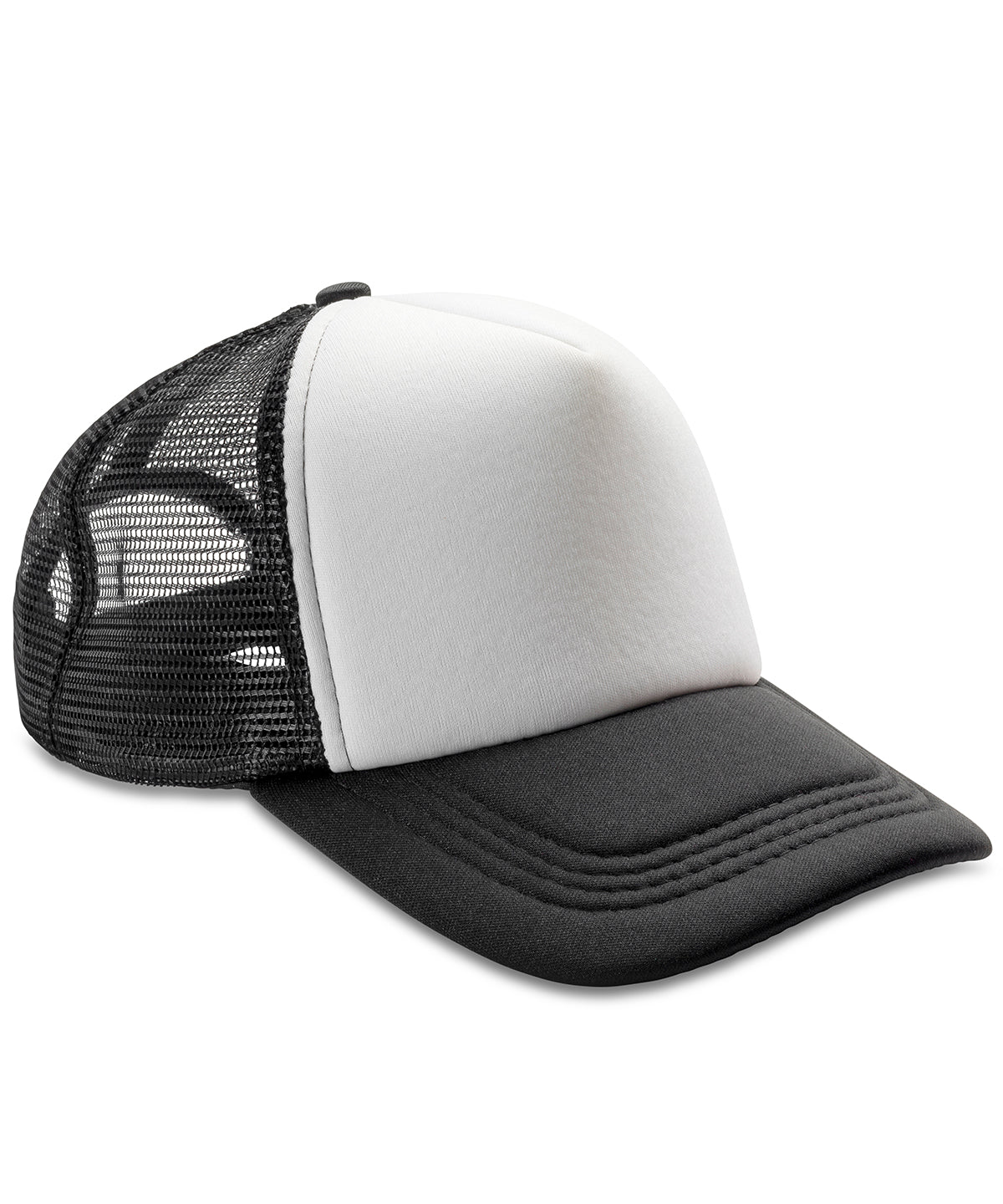 Core Detroit  mesh truckers cap | black/white