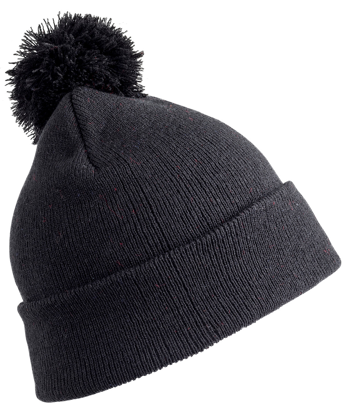 Pom pom beanie | Black