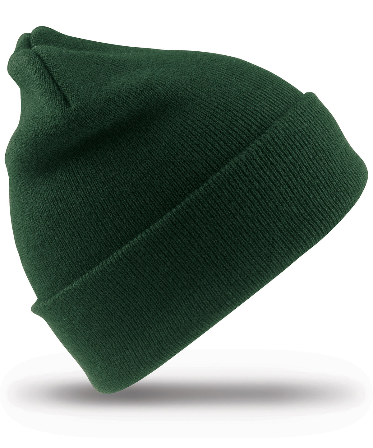 Woolly ski hat | bottle green