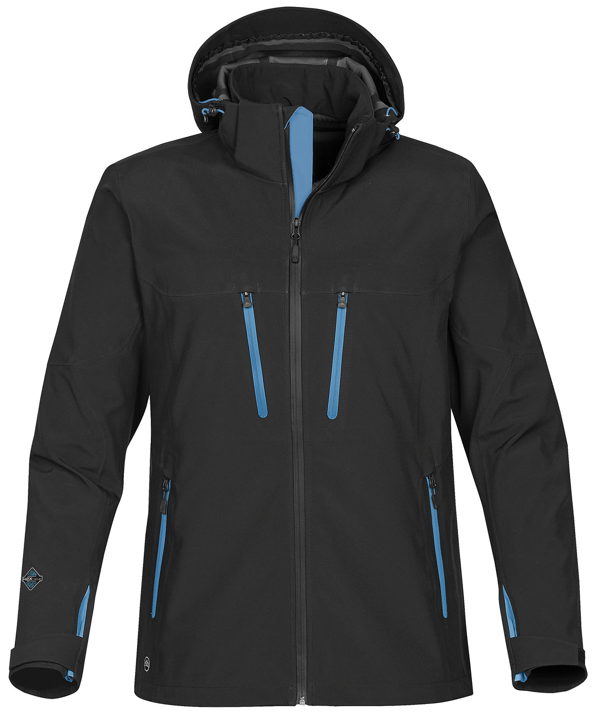 Patrol technical softshell jacket | black/electric