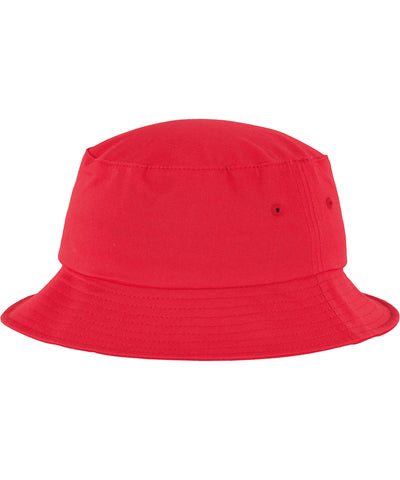 Flexfit cotton twill bucket hat (5003) | red