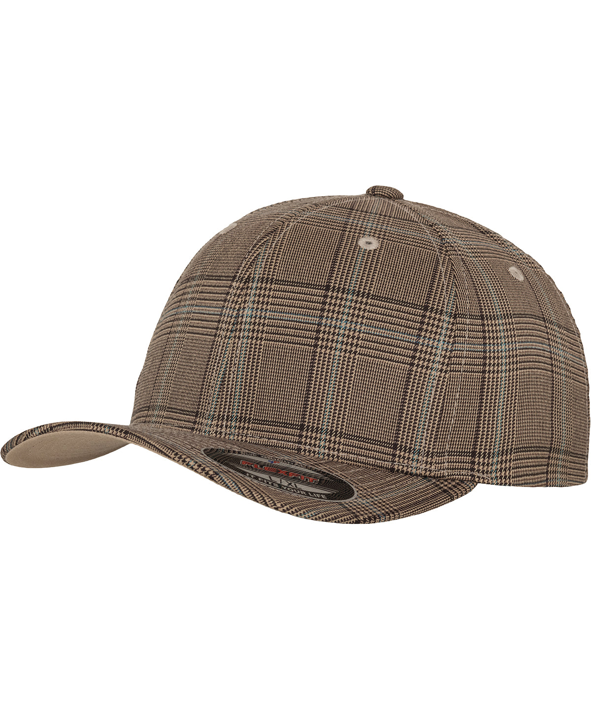 Flexfit glen check (6196) | brown/khaki