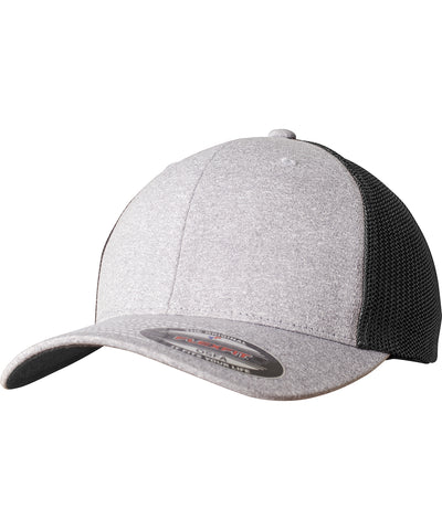 Flexfit melange mesh (6311) | heather/black