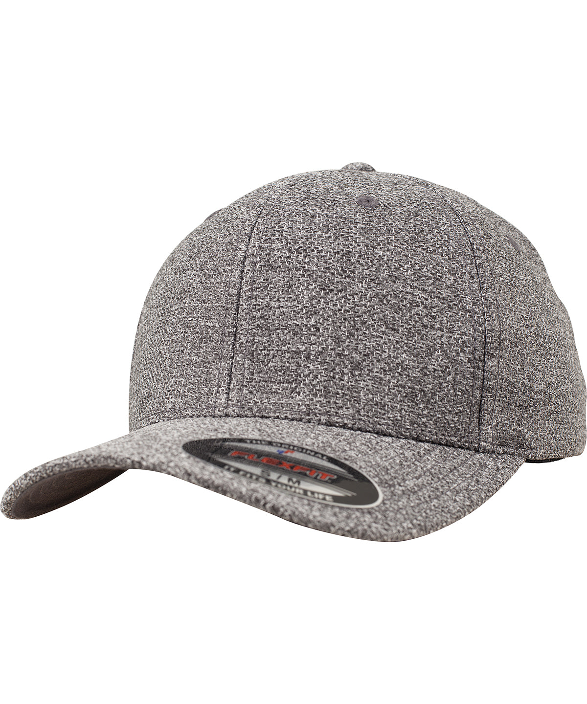 Flexfit melange cap (6355) | Dark Heather Grey