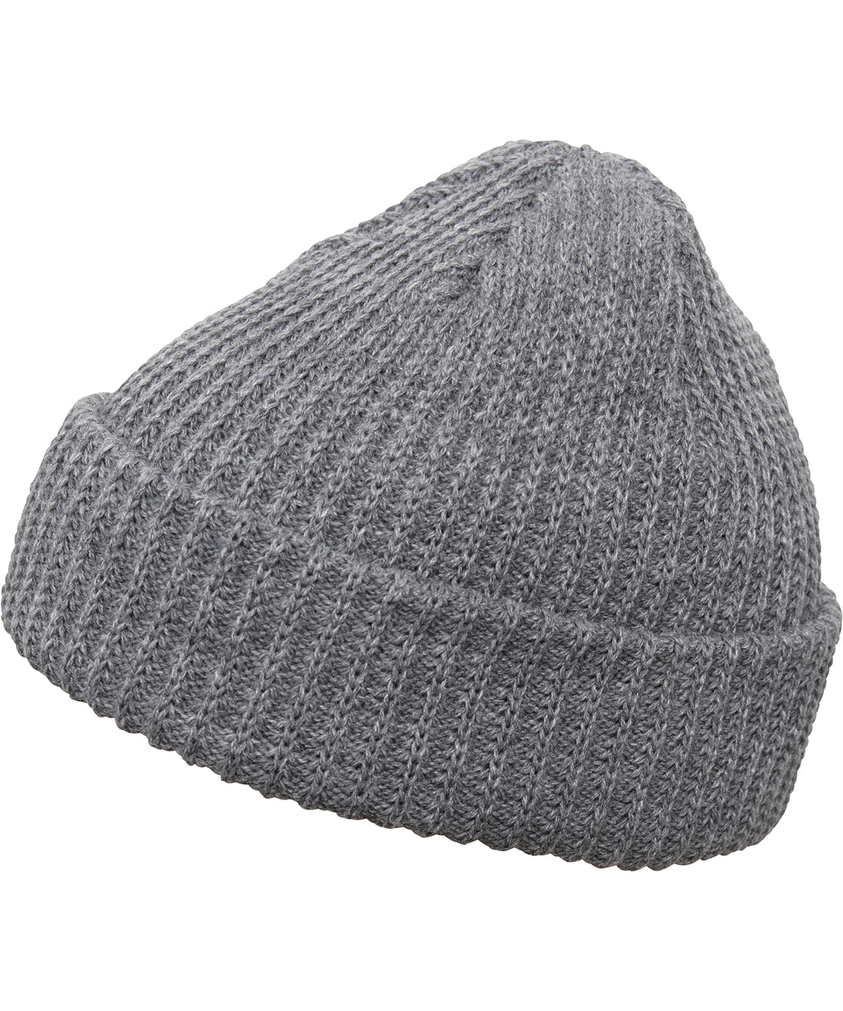 Rib beanie (1502RB) | heather grey