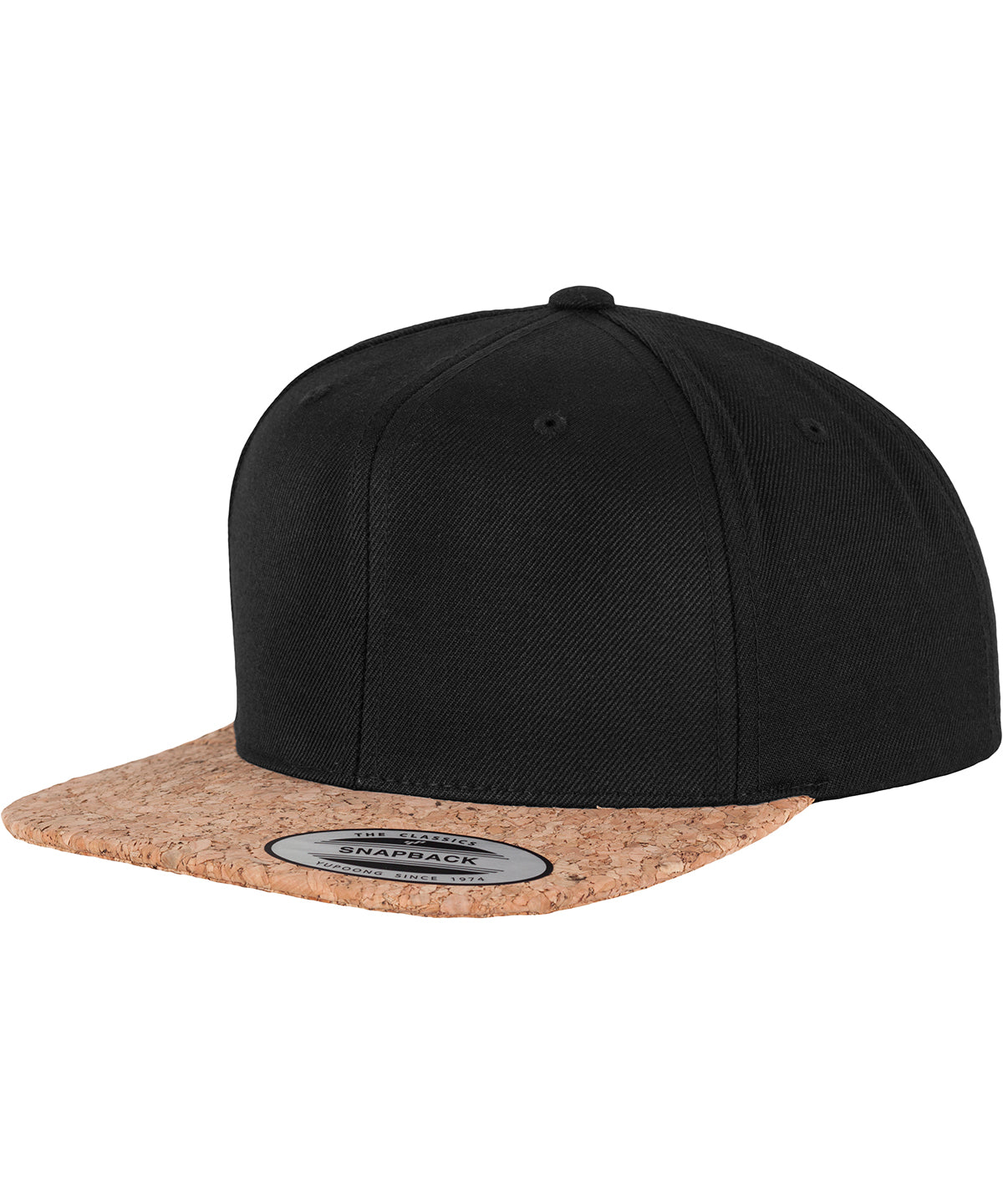 Cork snapback (6089CO) | Black