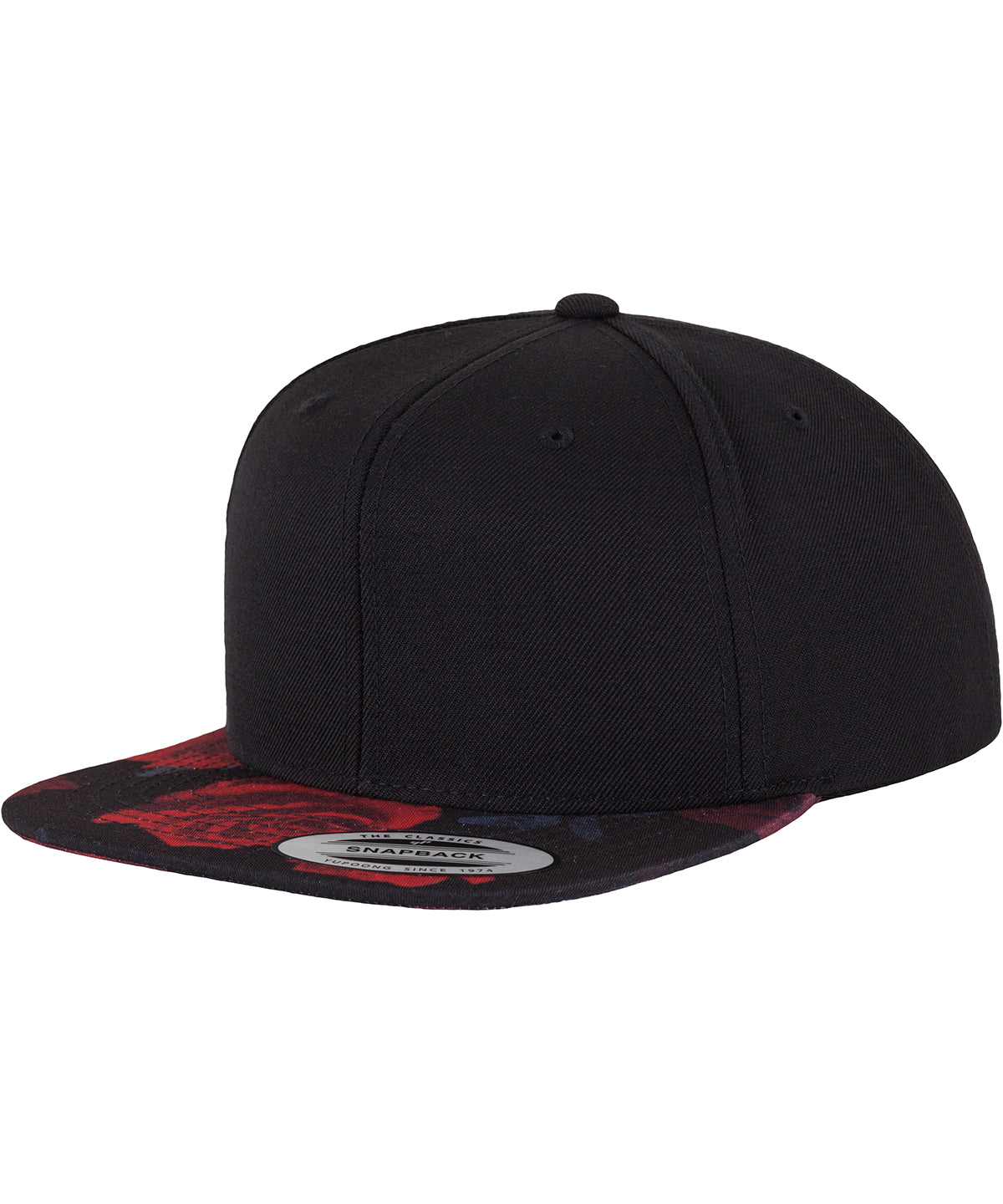 Roses snapback (6089R) | Black/Red