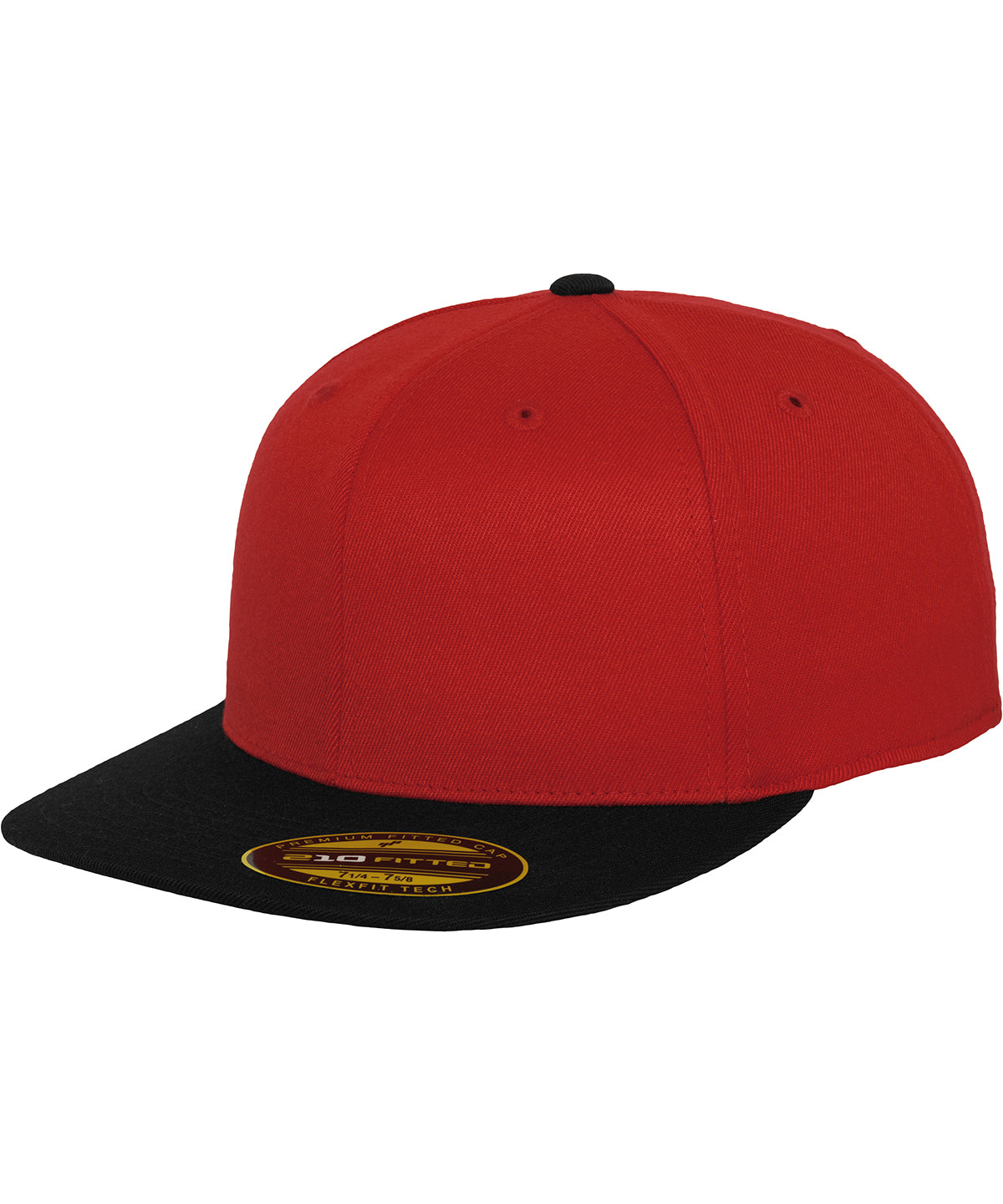 Premium 210 fitted 2-tone (6210T) | red/black