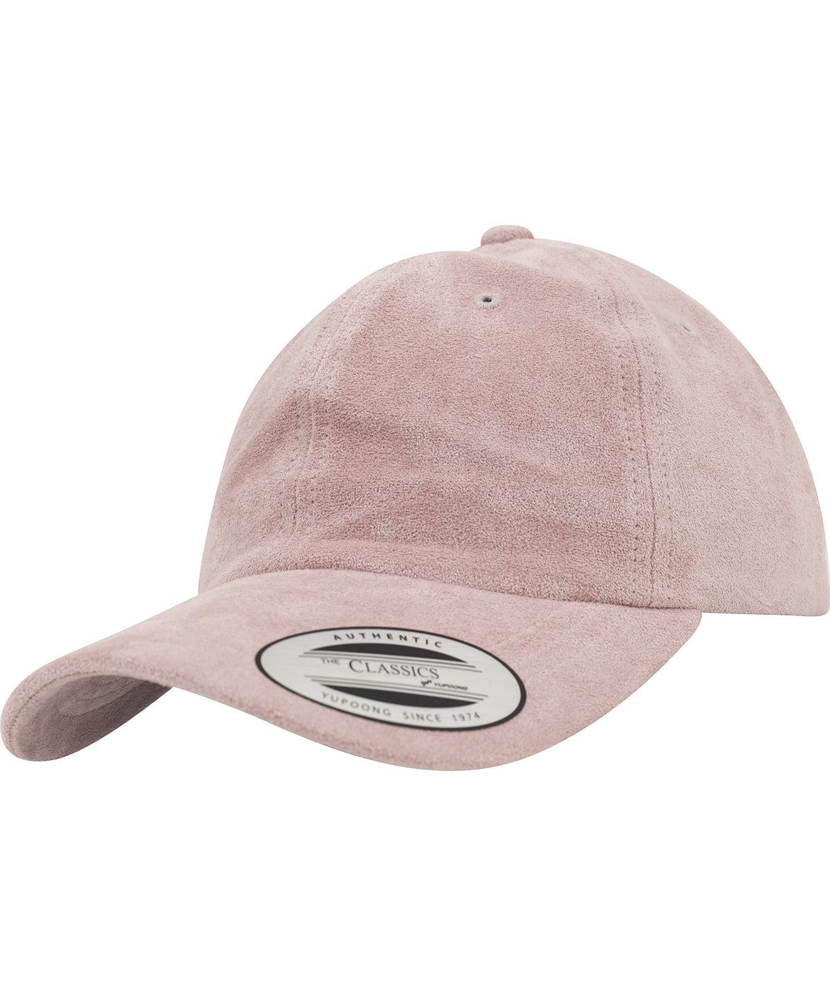 Low-profile velours cap (6245VC) | light rose