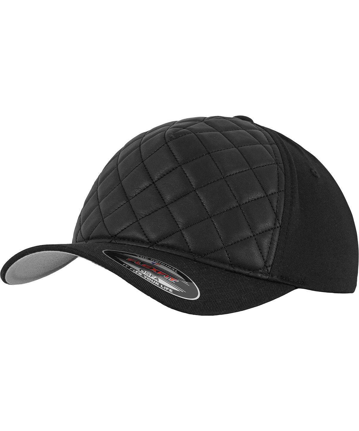 Diamond quilted Flexfit (6277Q) | Black