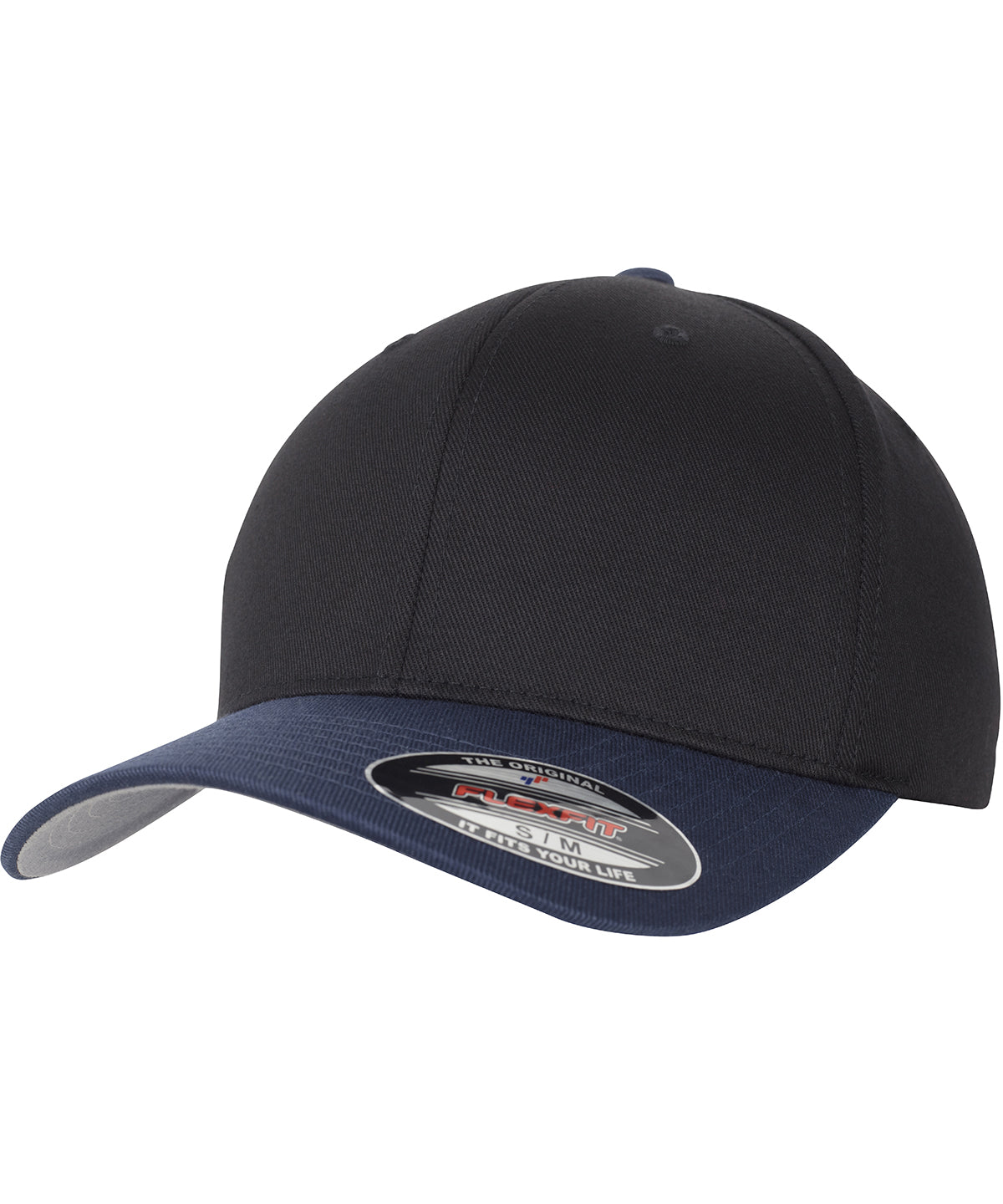 Flexfit woolly combed 2-tone (6277T) | black/navy