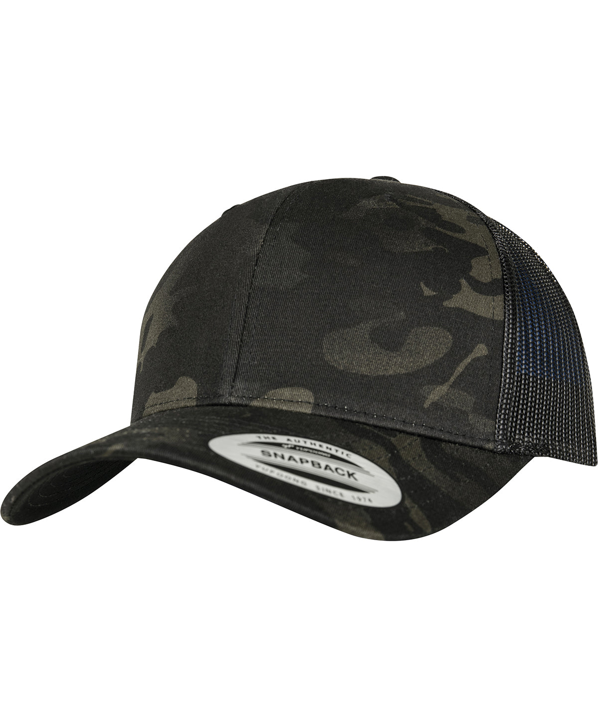 Retro trucker Multicam® (6606MC) | Black Multicam