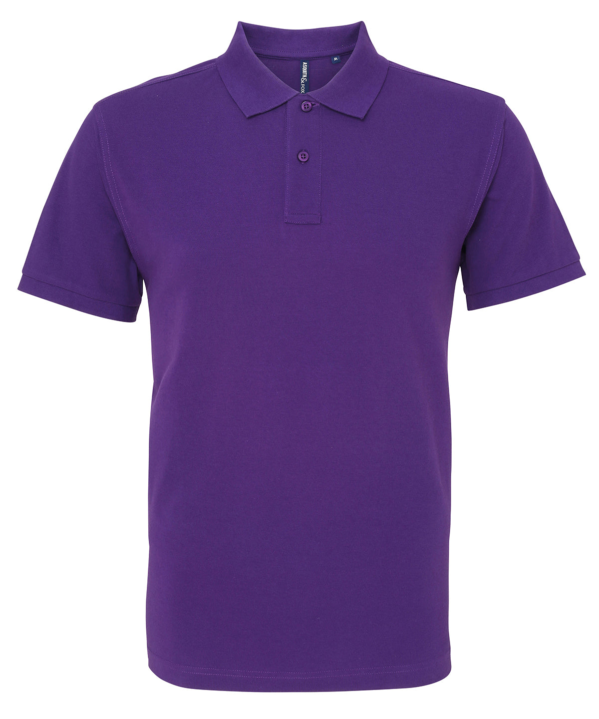 Mens organic polo | purple