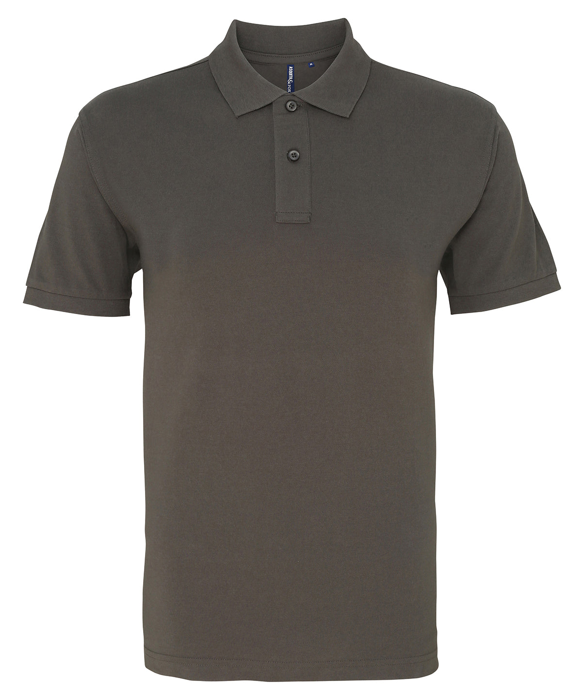 Mens organic polo | slate