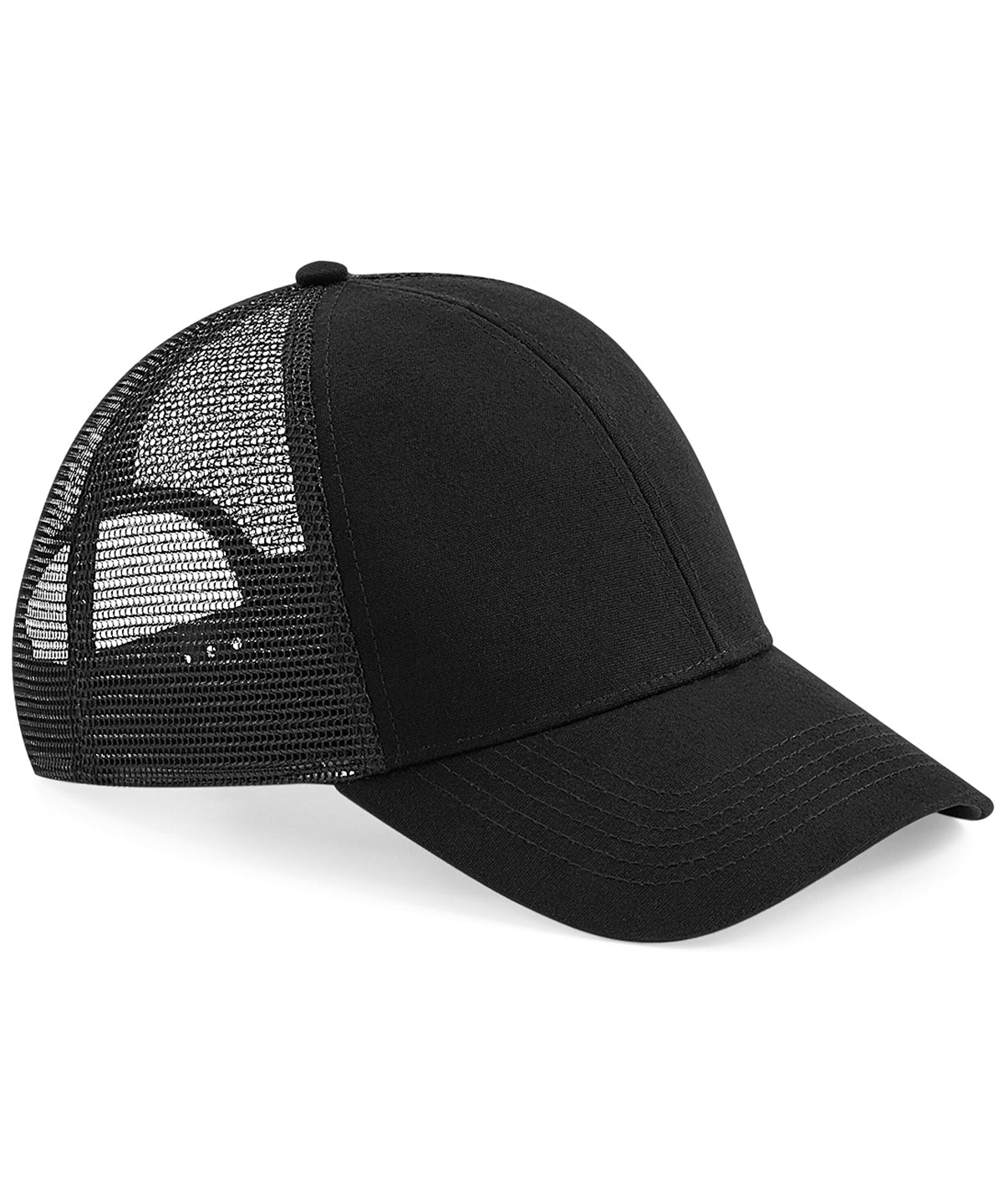 Organic cotton trucker | Black