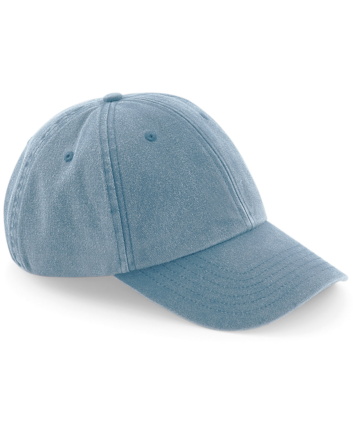 Low-profile vintage cap | vintage light denim