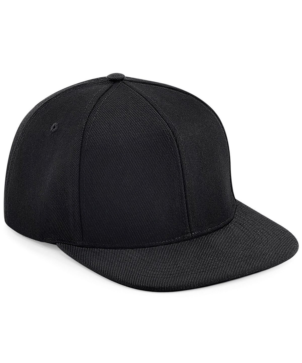 Original flat peak 6-panel snapback | black/black