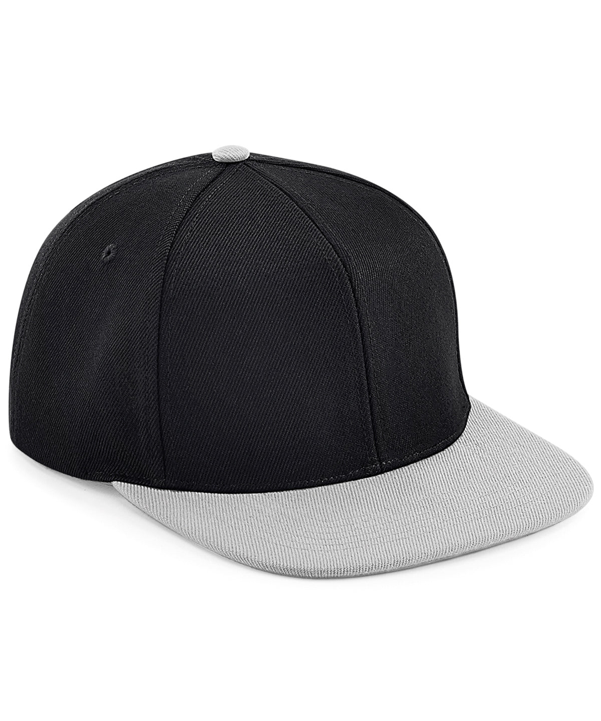 Original flat peak 6-panel snapback | Black/Grey