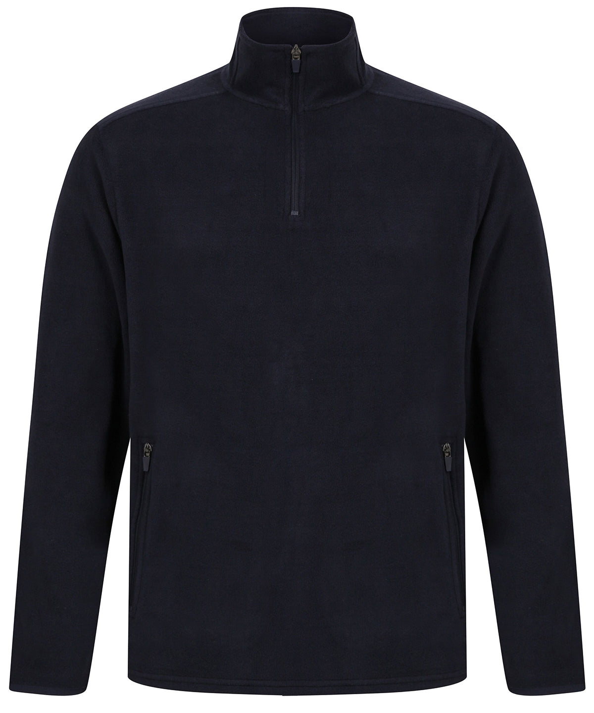 zip microfleece jacket | navy