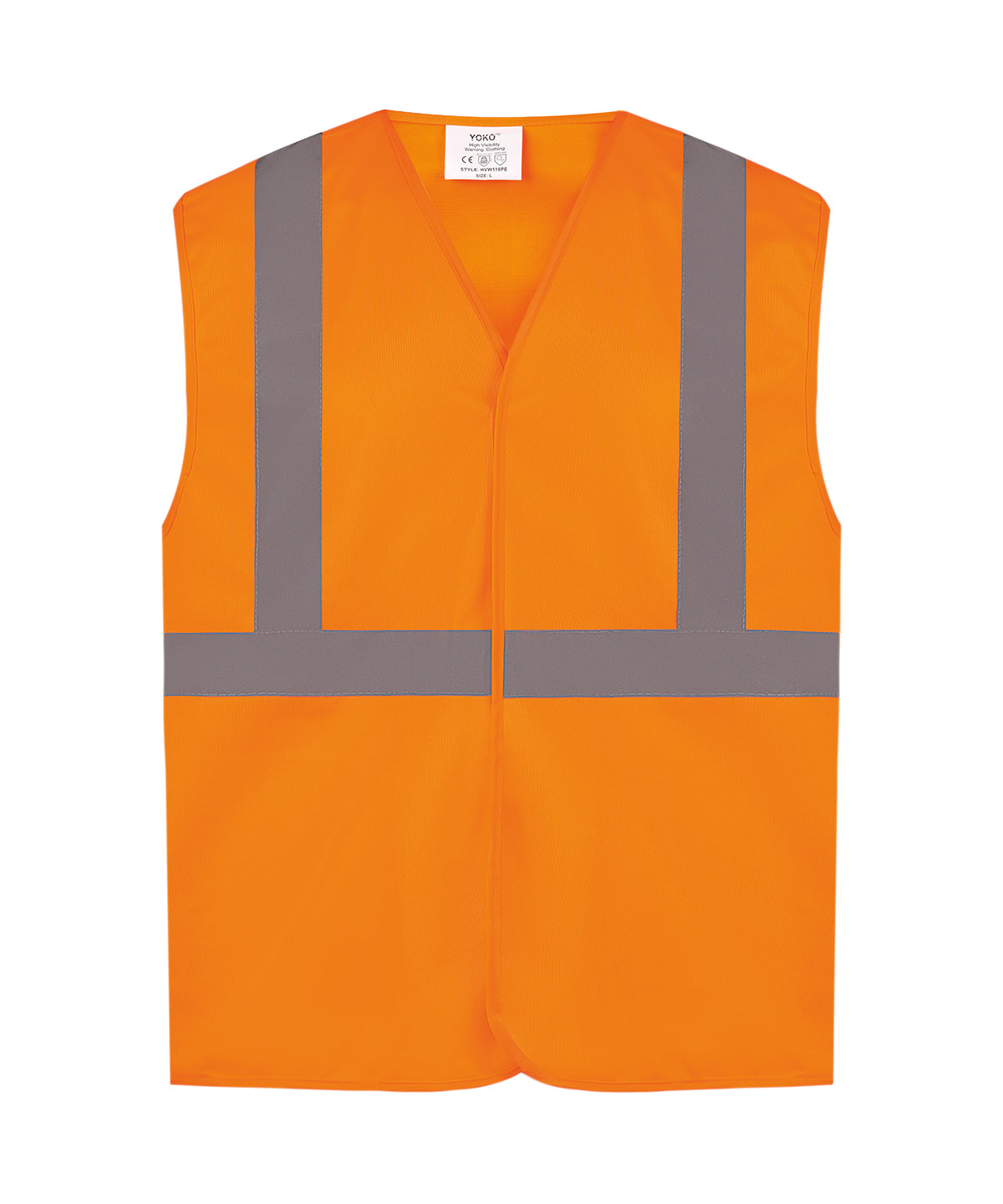 Hi-vis railway waistcoat class 2 (HVW118PE) | orange