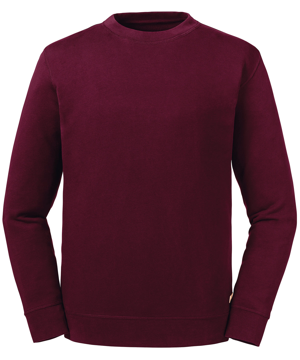 Pure organic reversible sweatshirt | Burgundy