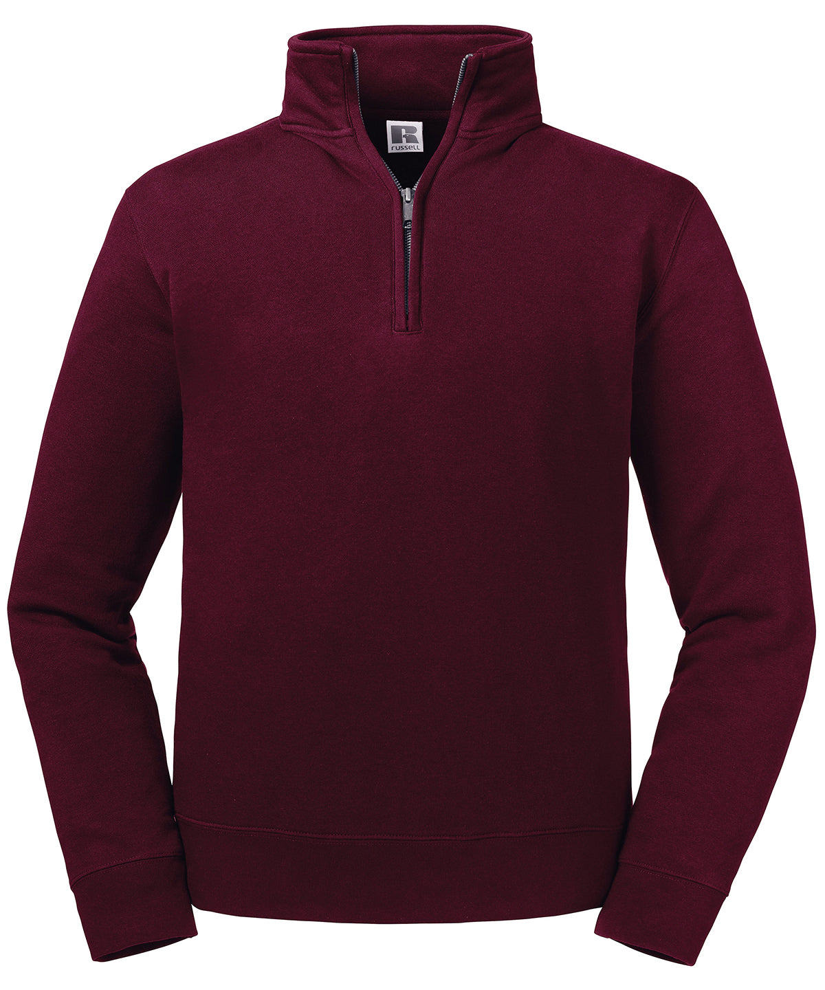 Authentic  zip sweatshirt | burgundy