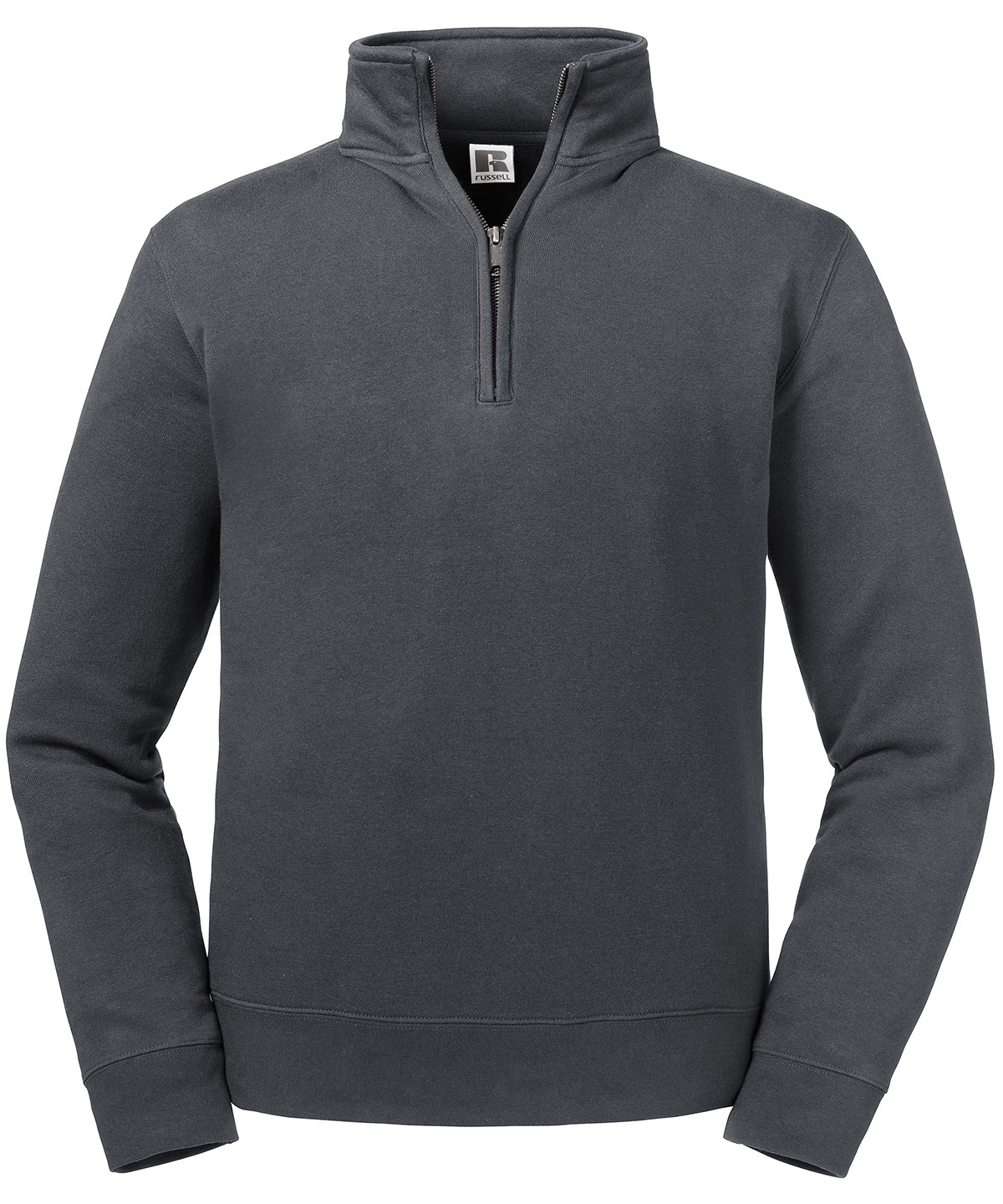 Authentic  zip sweatshirt | convoy grey