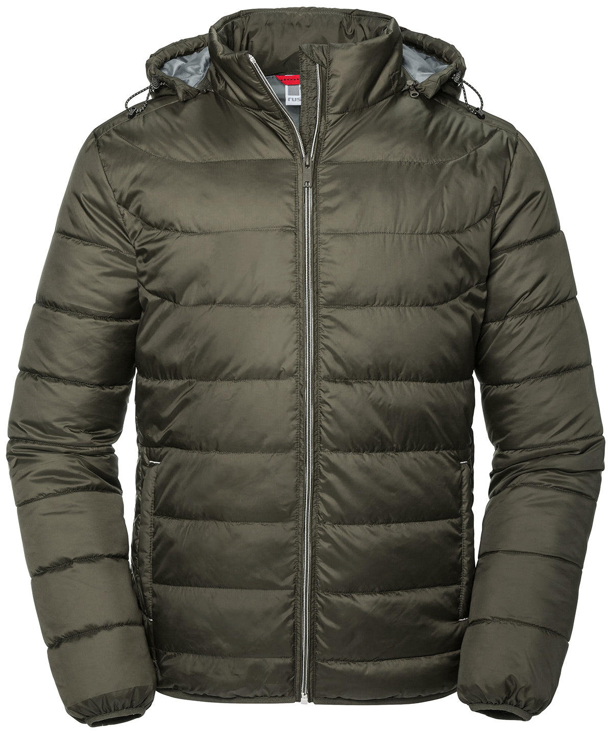 Hooded Nano jacket | Dark Olive