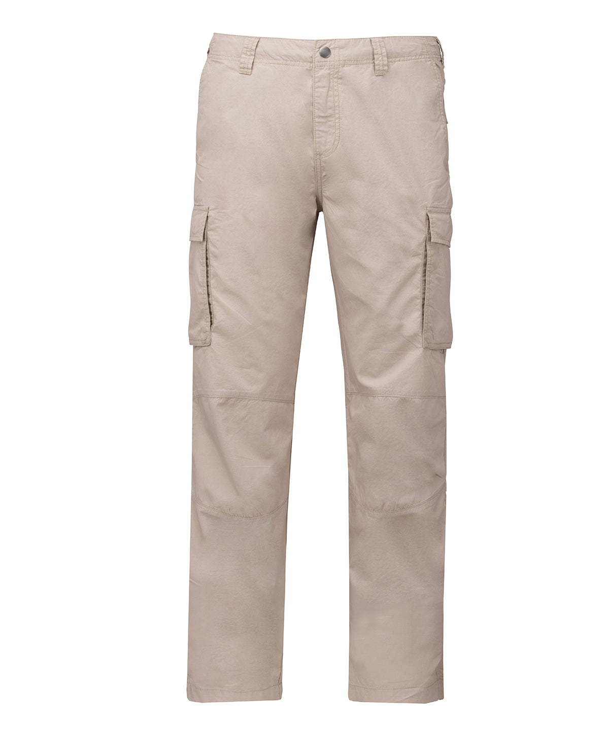 Mens lightweight multipocket trousers | beige