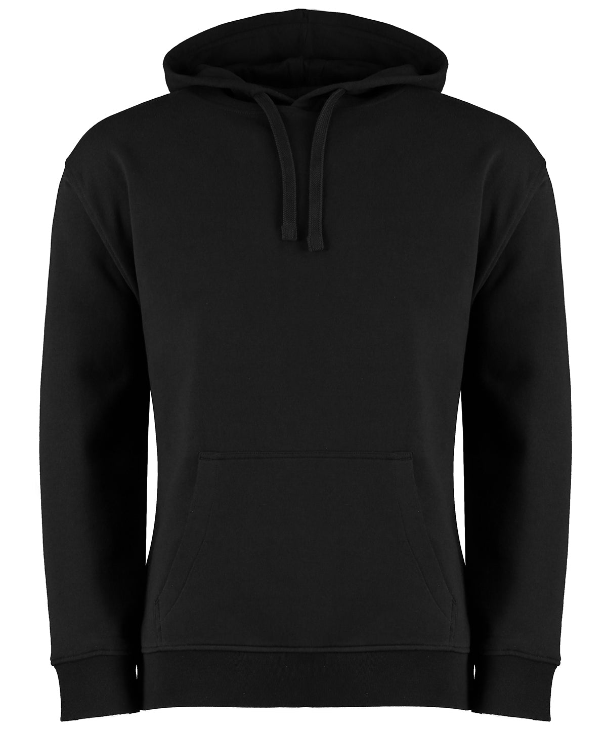 Regular fit hoodie | Black