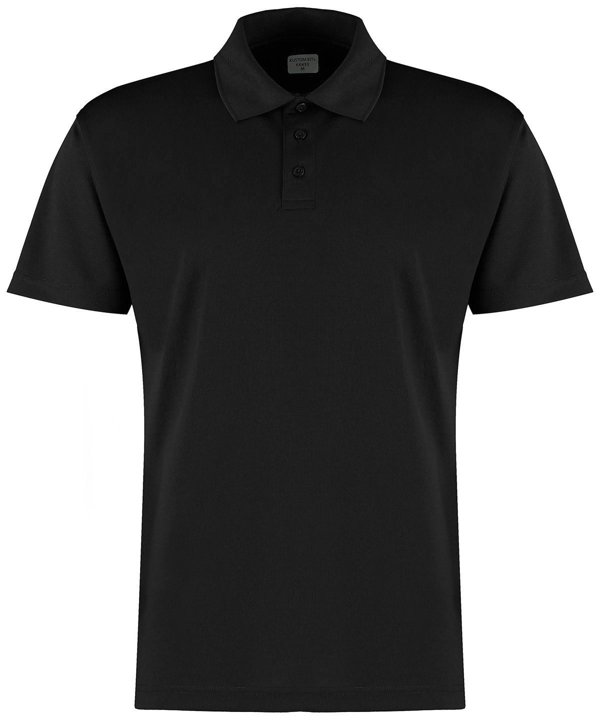 Regular fit Cooltex® plus micro mesh polo | Black