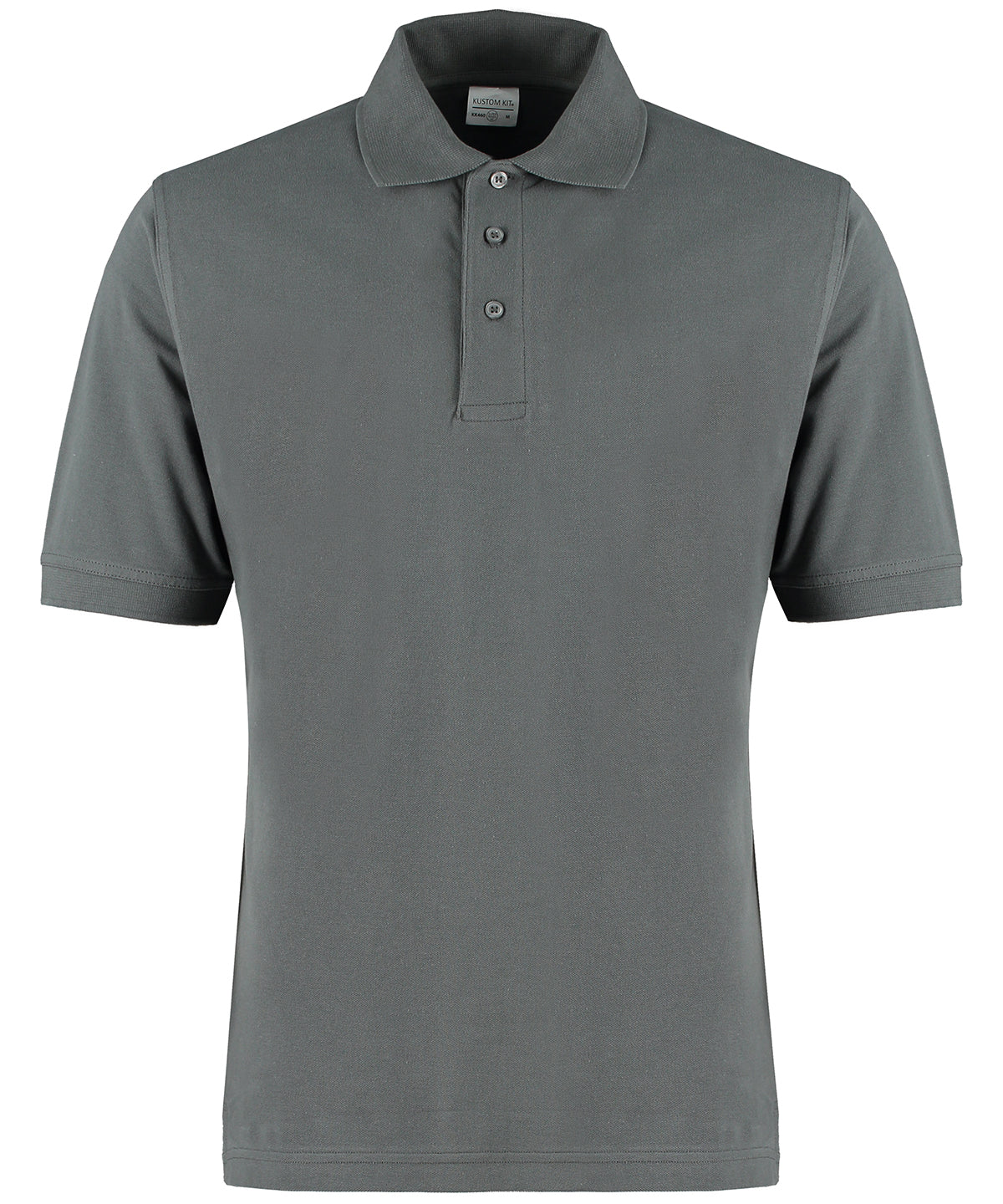 Classic fit cotton Klassic Superwash® 60 polo | dark grey