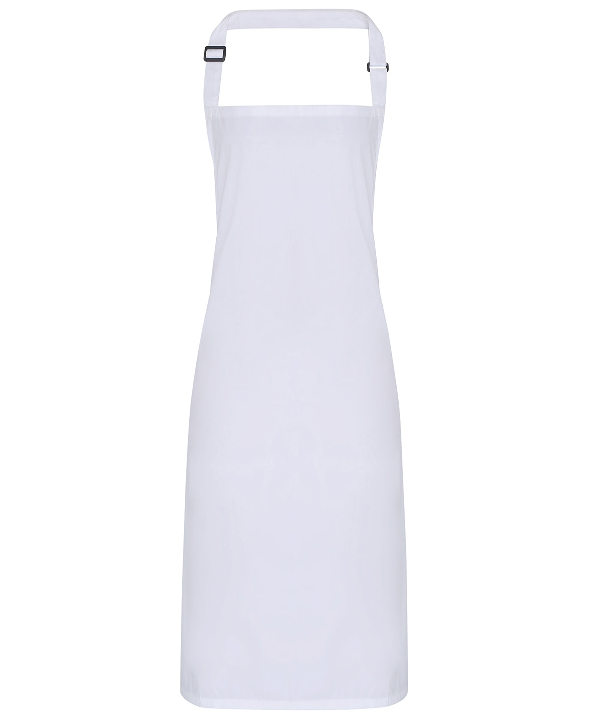 Waterproof bib apron | white