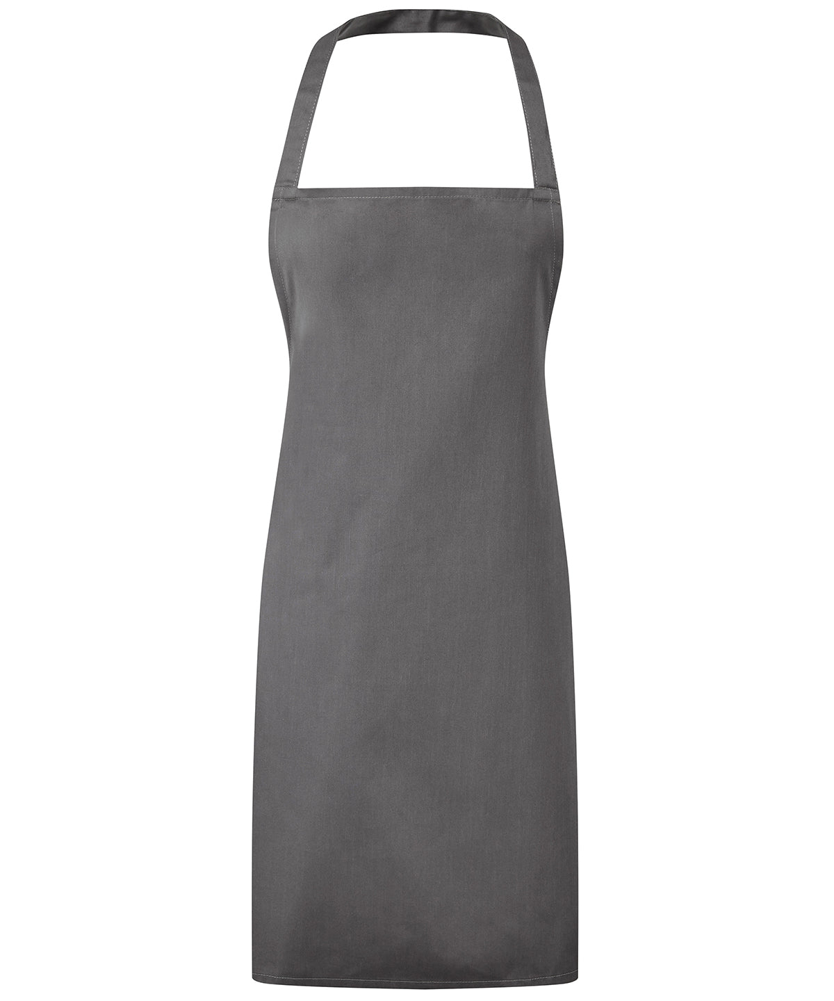 Essential bib apron | dark grey