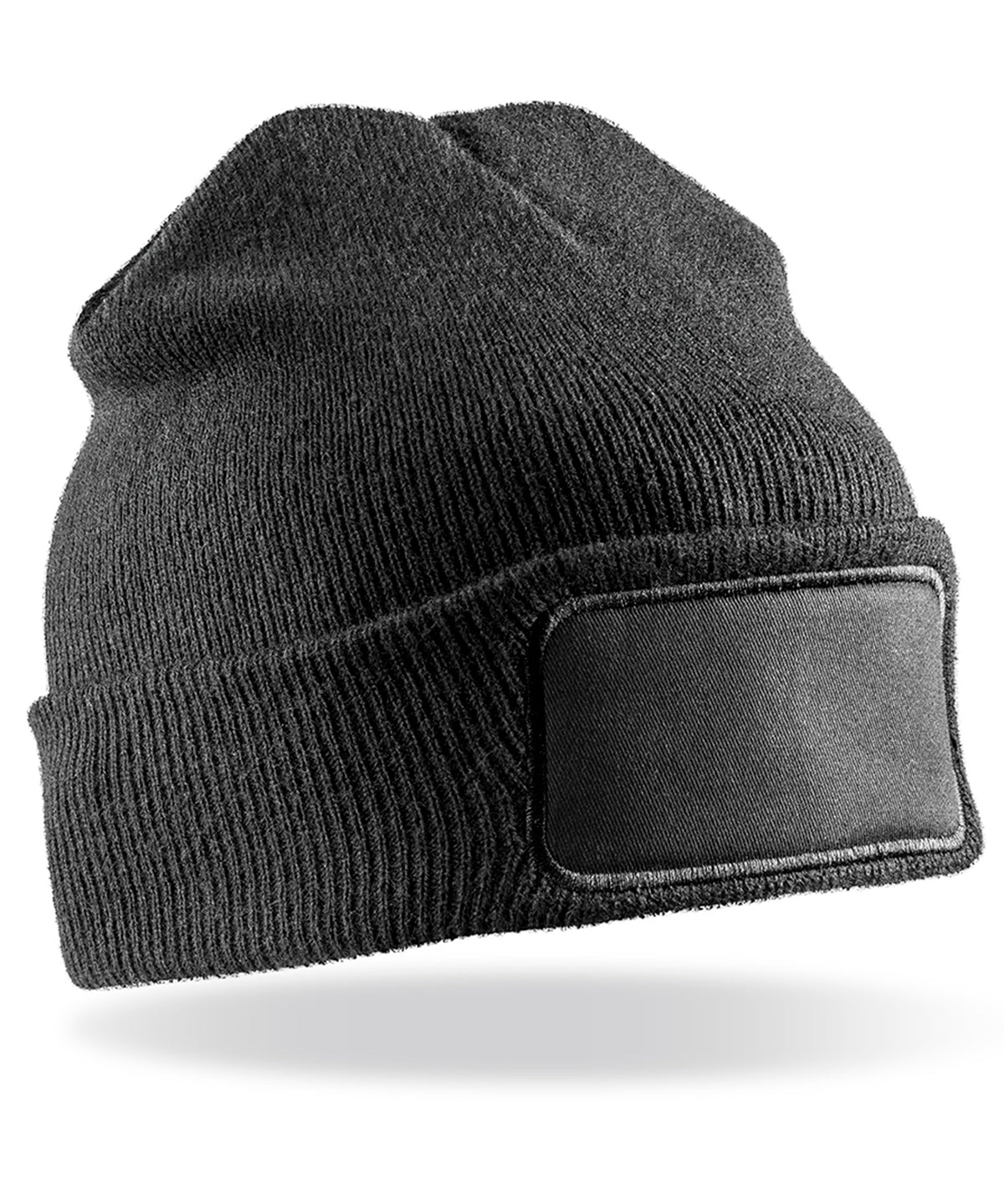 Double-knit printers beanie | Black