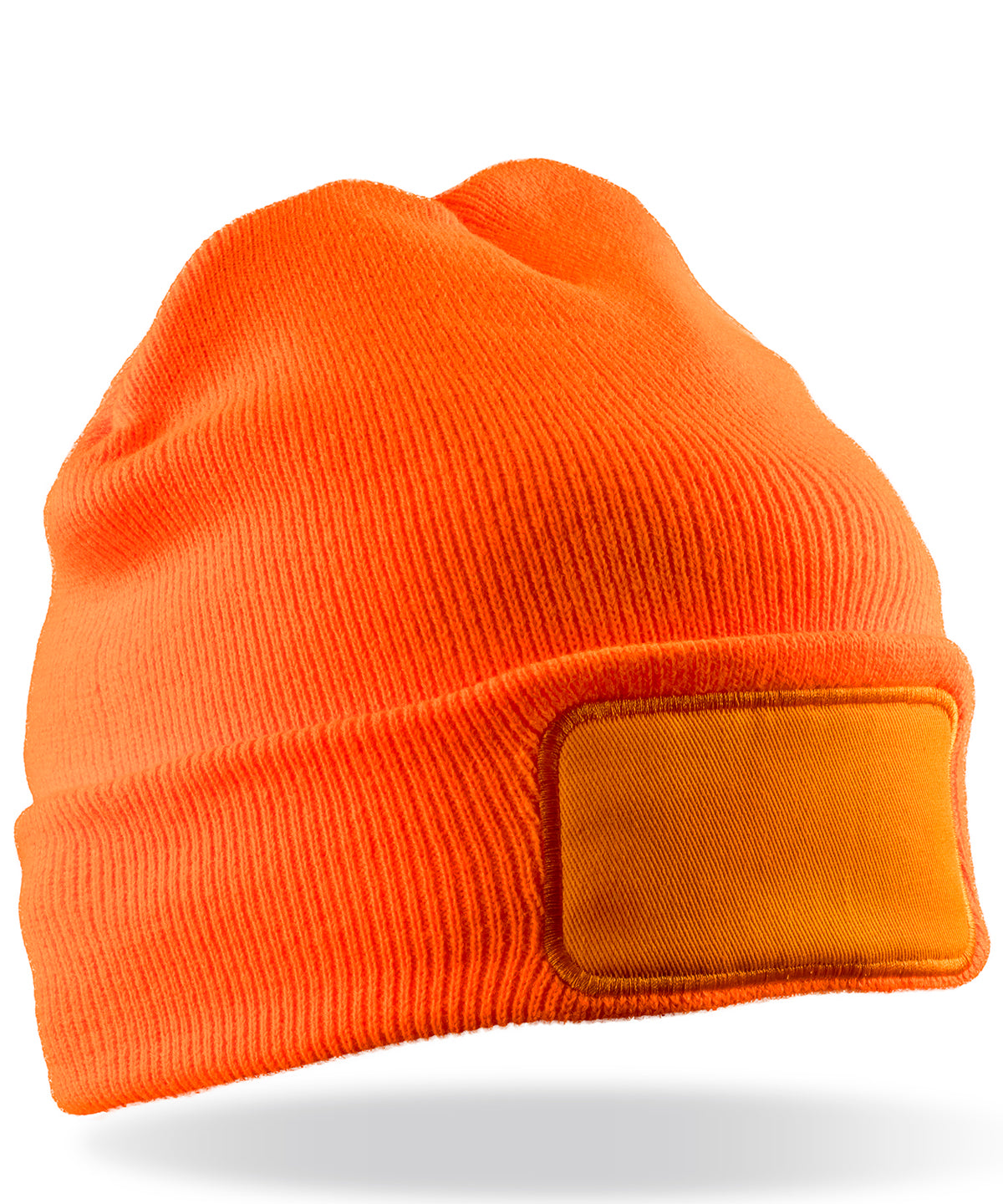 Double-knit Thinsulate printers beanie | fluorescent orange